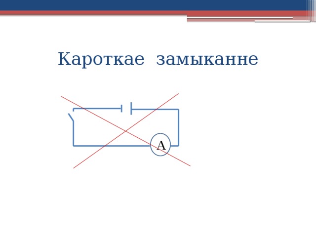 Кароткае замыканне A