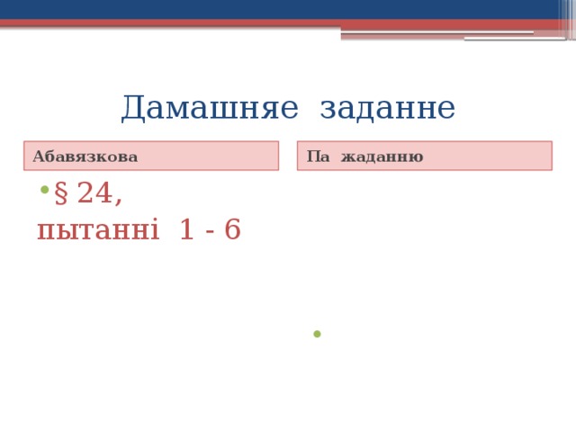 Дамашняе заданне Абавязкова Па жаданню § 24, Падрыхтаваць паведамленне пра Г.С.Ома пытанні 1 - 6