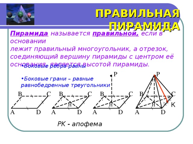 Пирамида правильная картинка