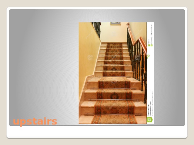 upstairs 