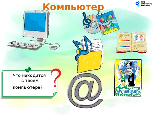 Компьютер  Что находится  в твоем компьютере? ?