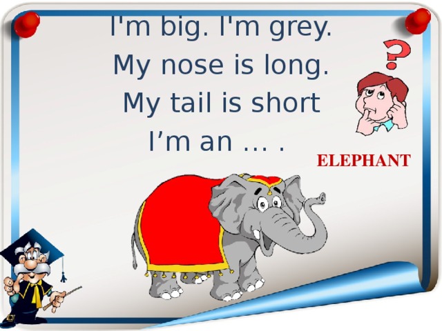 Big i. Nose Tail игра. I'M big i'm Grey my nose is long. My nose is. Whose nose is it.