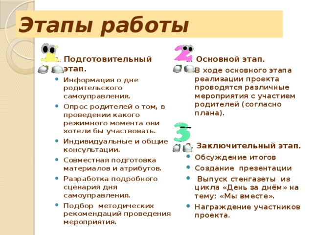 Проведение пуф оэ проводится в этапа