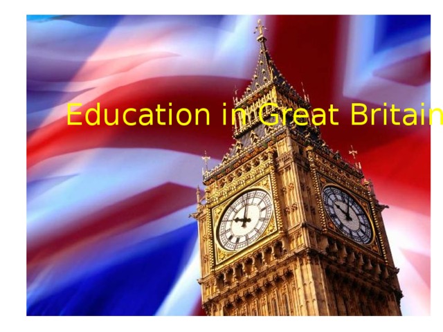 Education in Great Britain 
