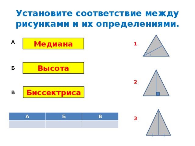 7 найдите соответствие между определениями и рисунками