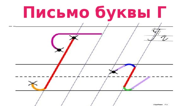 Прописная г