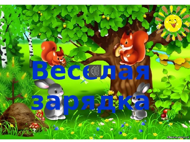 Веселая зарядка 
