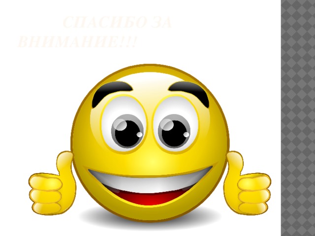  Спасибо за внимание!!! 