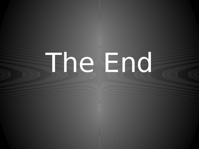 The End 