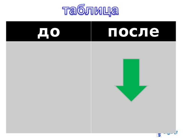 до после 
