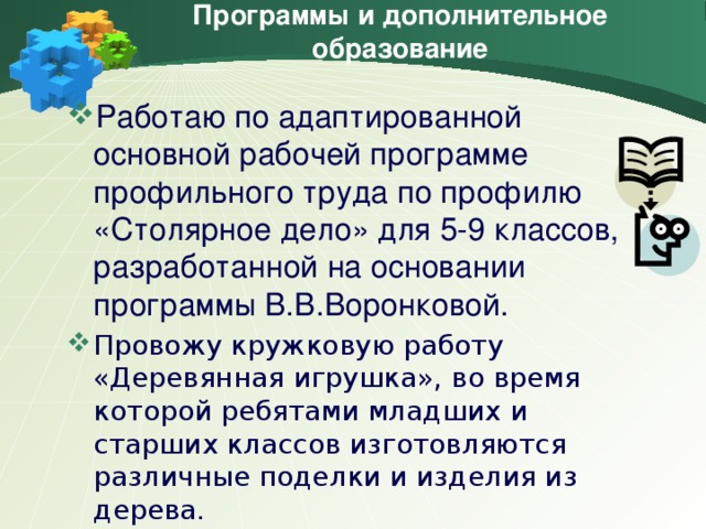 Рабочая программа профильного труда