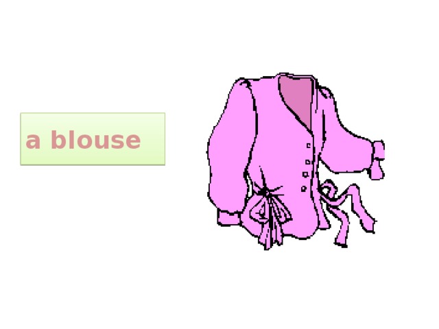    a blouse 