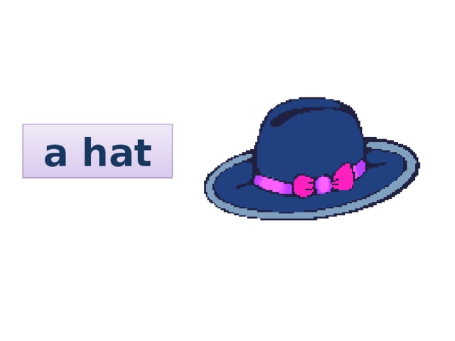      a hat 