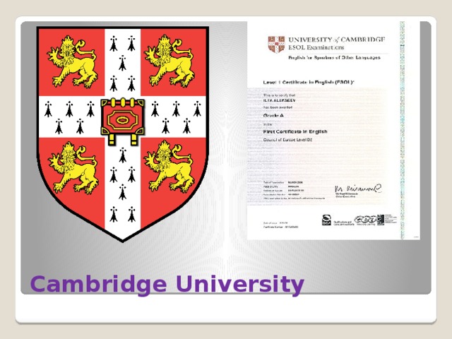 Cambridge University 