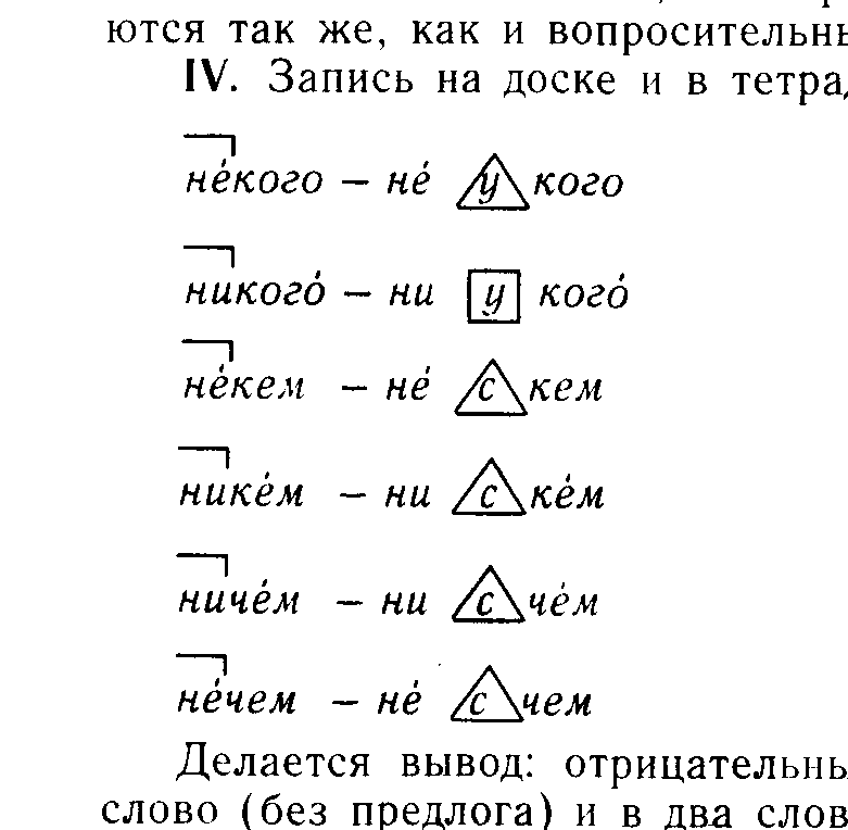 Составьте диалоги по образцу используя отрицательные местоимения с предлогом или без предлога