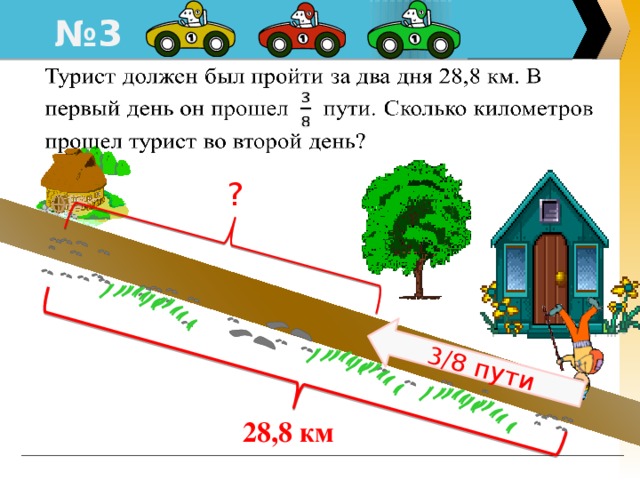 3/8 пути № 3   ? 28,8 км