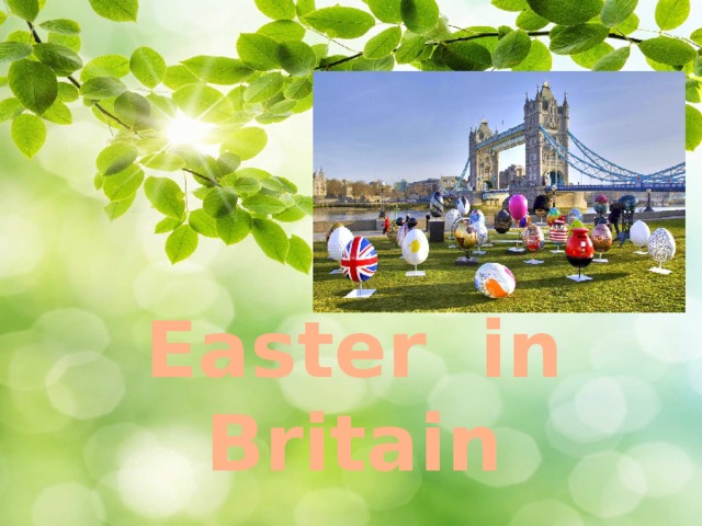 Easter in Britain 