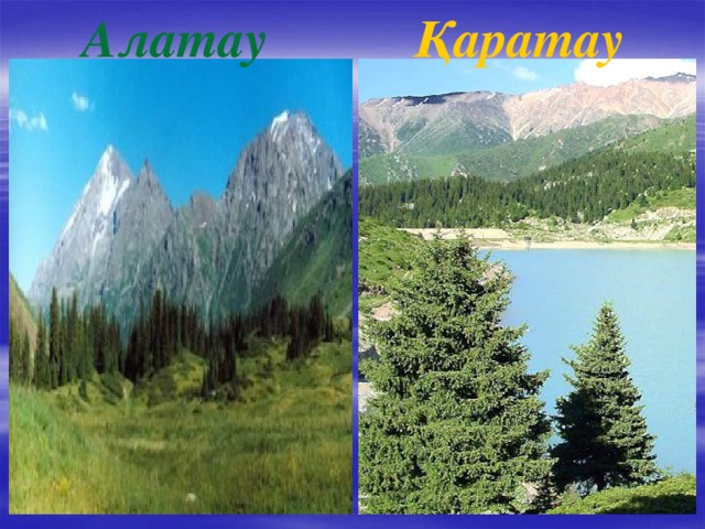Алатау Қаратау 