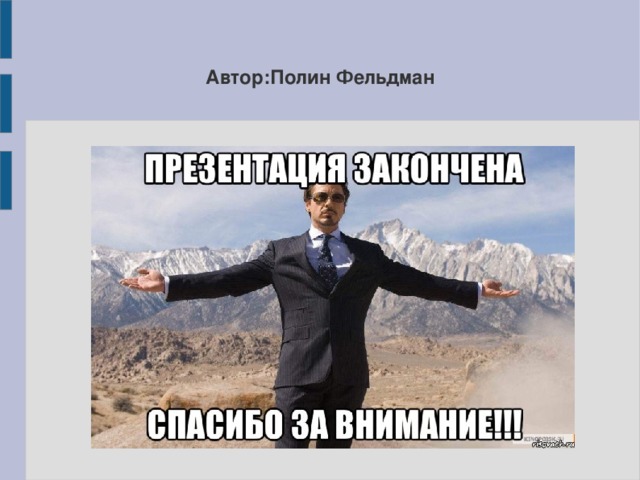 Автор:Полин Фельдман 