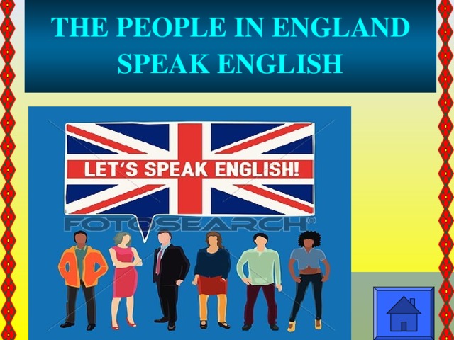 English speak all over the world