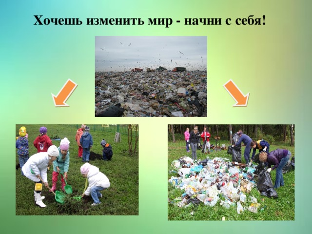 Переработка мусора презентация для детей
