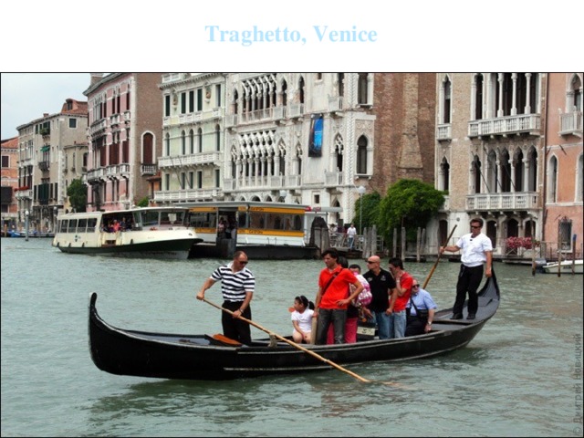 Traghetto, Venice   