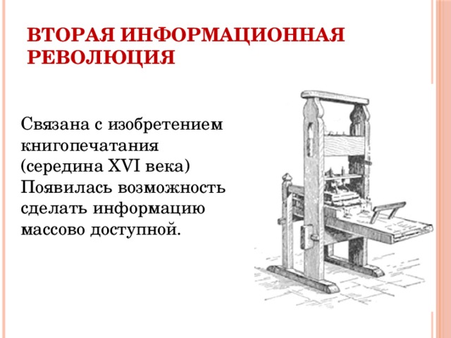 Вторая информационная революция картинки