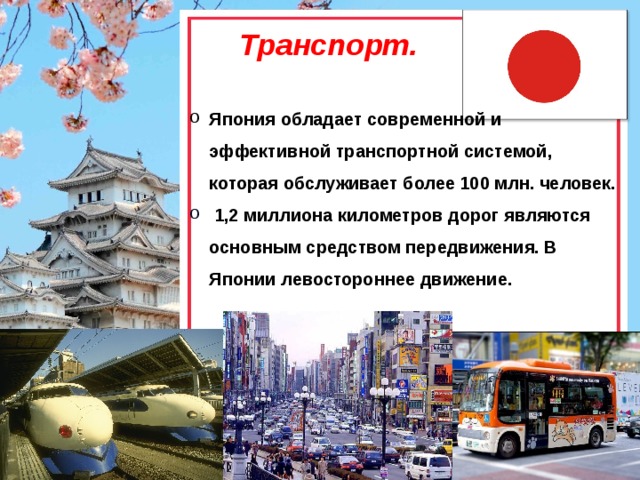 Транспорт японии карта