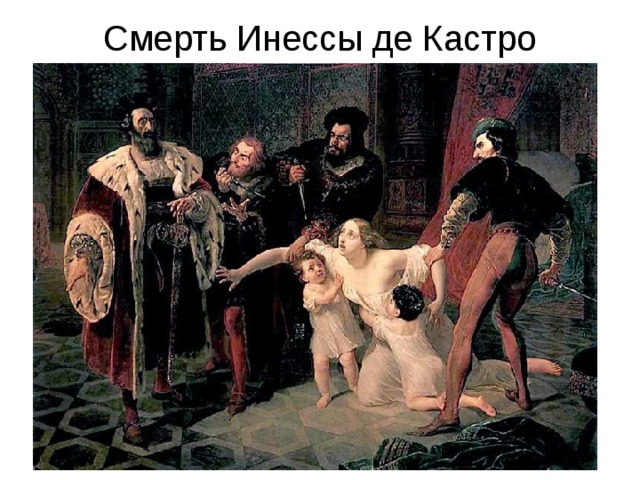 Смерть Инессы де Кастро 