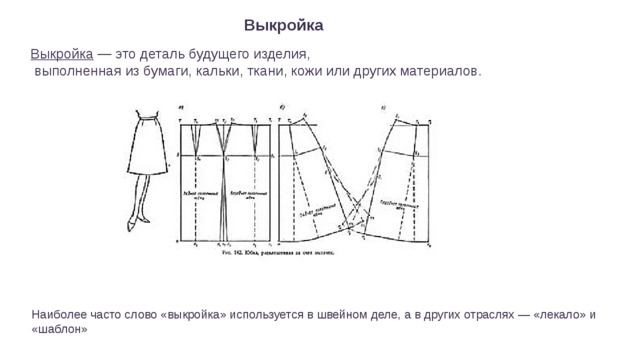 Что такое интернет выкройка