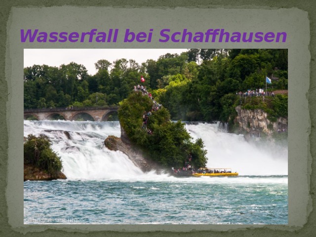 Wasserfall bei Schaffhausen 