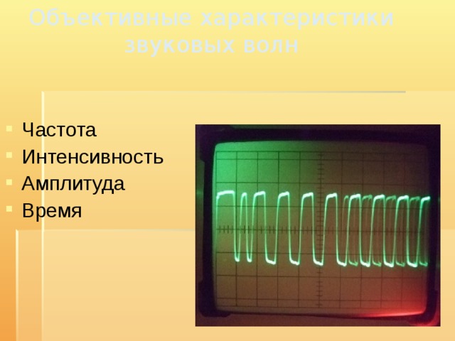 Интенсивность акустической волны