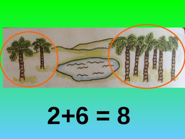 2+6 = 8 