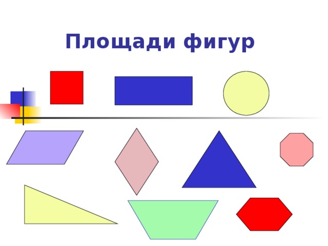 Презентация площади фигур