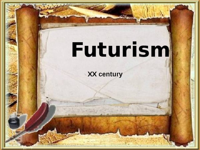 Futurism XX century 