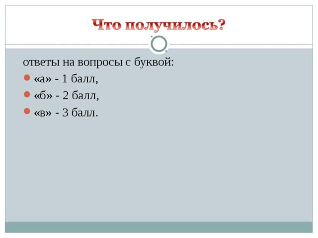 ответы на вопросы с буквой: