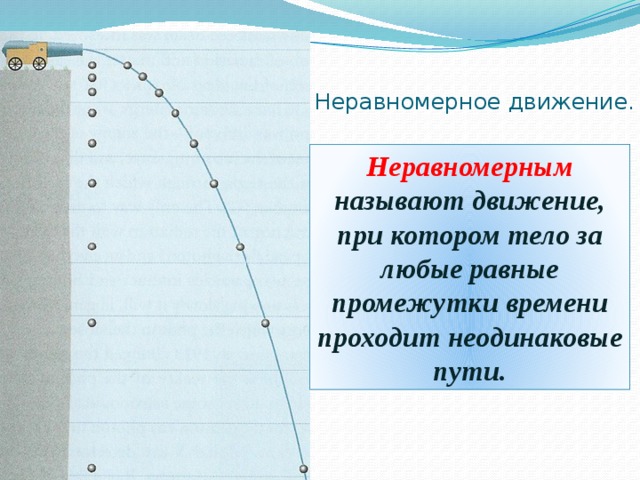 Какой из графиков представленных на рисунке характеризует неравномерное движение тела