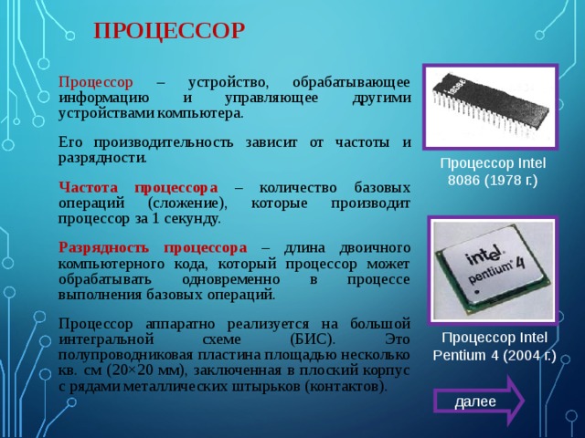 Алгоритм может быть выполнен процессором компьютера если