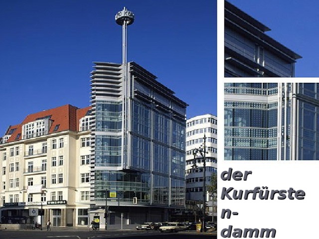 der Kurfürsten- damm