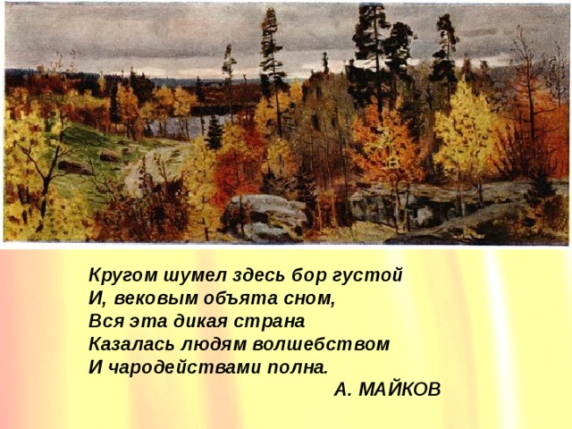 «Золотая осень в Карелии» 