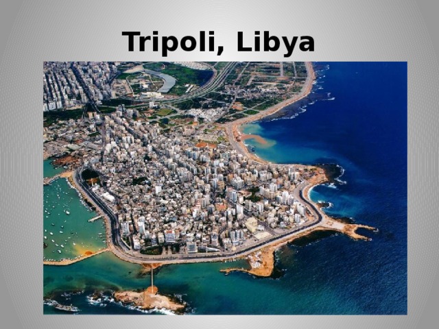 Tripoli, Libya 