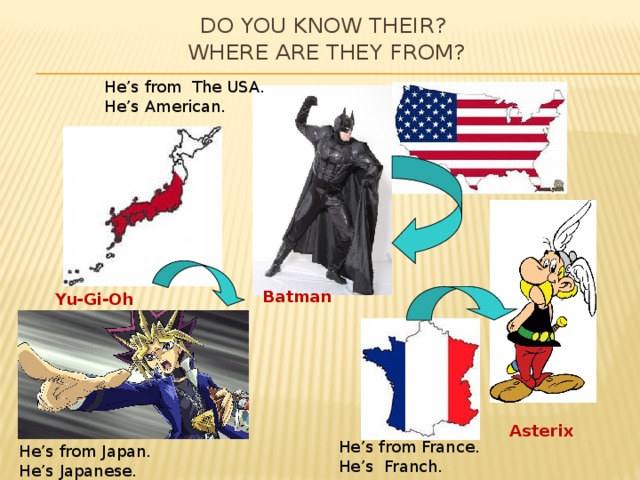 Where are you from japan