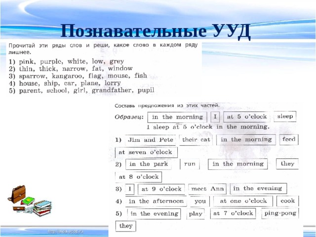 Познавательные ууд картинки