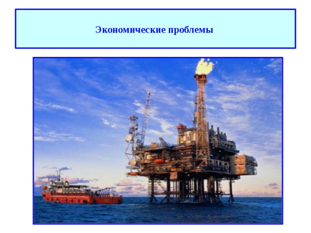  Экономические проблемы   