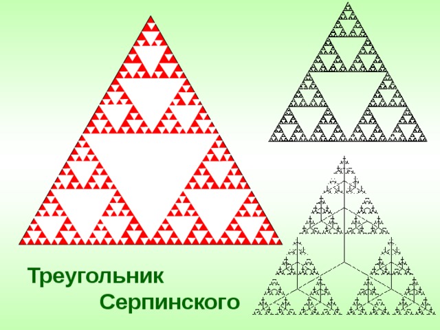 Треугольник  Серпинского 