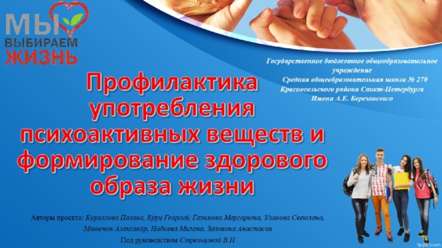 Государственное бюджетное общеобразовательное учреждение  Средняя общеобразовательная школа № 270  Красносельского района Санкт-Петербурга  Имени А.Е. Березанского 