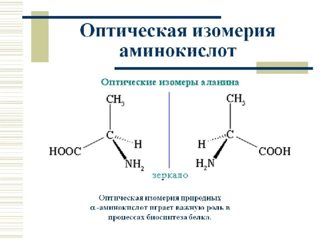 Химические свойства изомерии