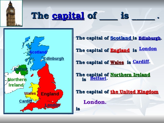 What is the capital of wales