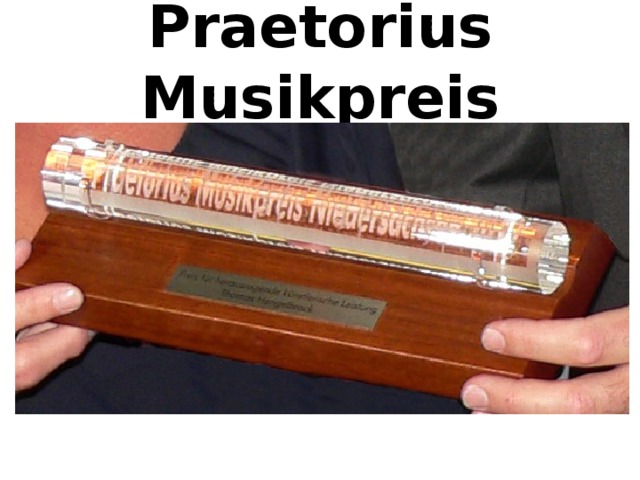 Praetorius Musikpreis 