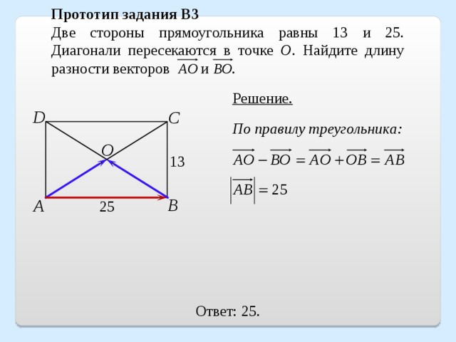В прямоугольнике авсд пересекаются. Диагонали прямоугольника пересекаются в точке о. Диагонали прямоугольника ABCD пересекаются в точке о. Диагонали прямоугольника АВСД пересекаются в точке о. Решение задач с векторами 9 класс.